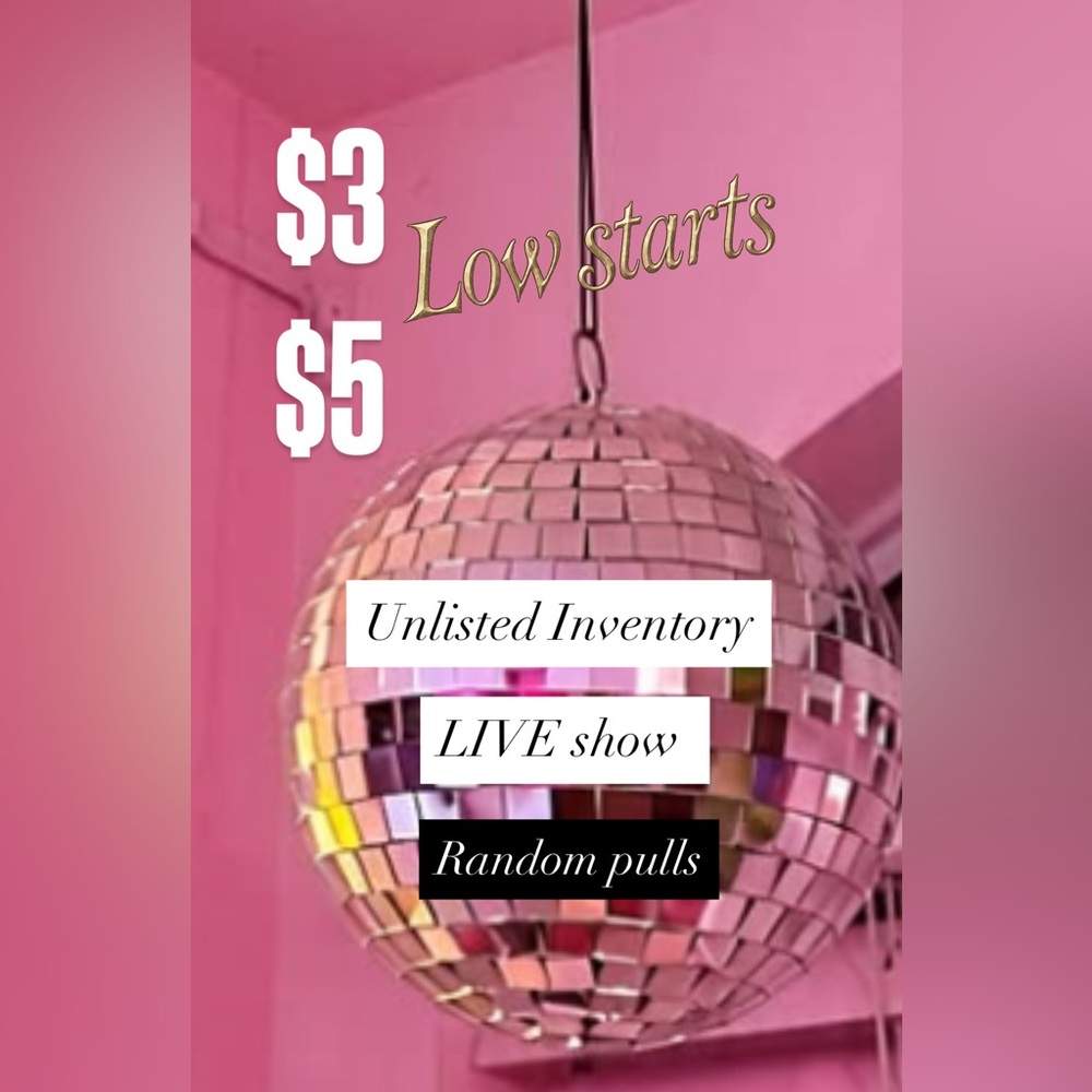 LIVE Unlisted Show💕$5 starts to begin